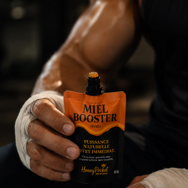 Honey Pocket Booster – Miel Énergie Aphrodisiaque (80 g)